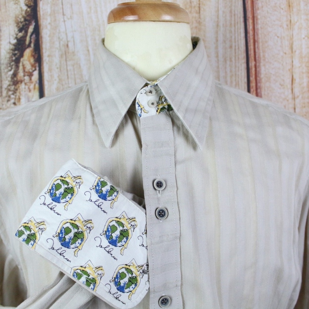 English Laundry Men's John Lennon Double Button
